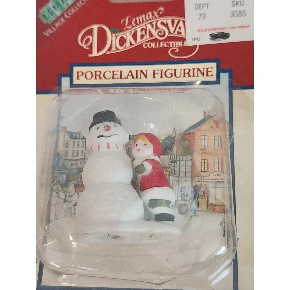 Mixed Lot of 6 Porcelain Figures Lemax Dickensvale And Noma New‎